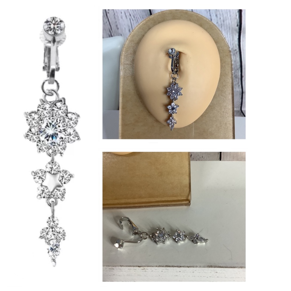 Clip-On Belly Button Ring